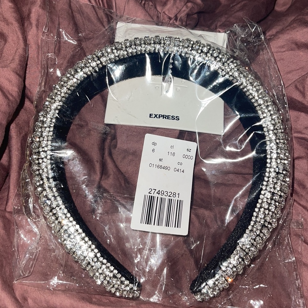 RARE Express silver bling headband❤️